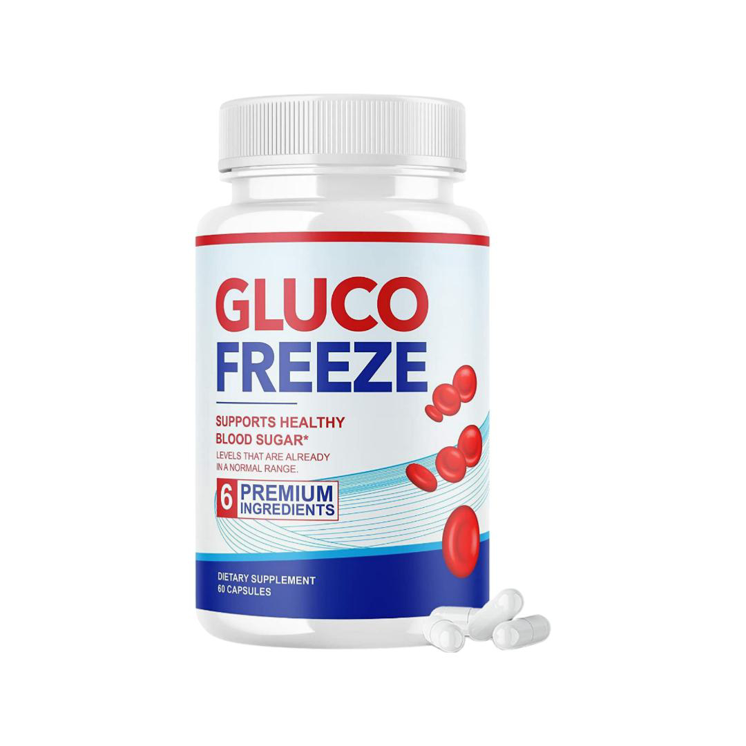 GlucoFreeze Pills for Blood Sugar Support Gluco Freeze (60 Capsules)