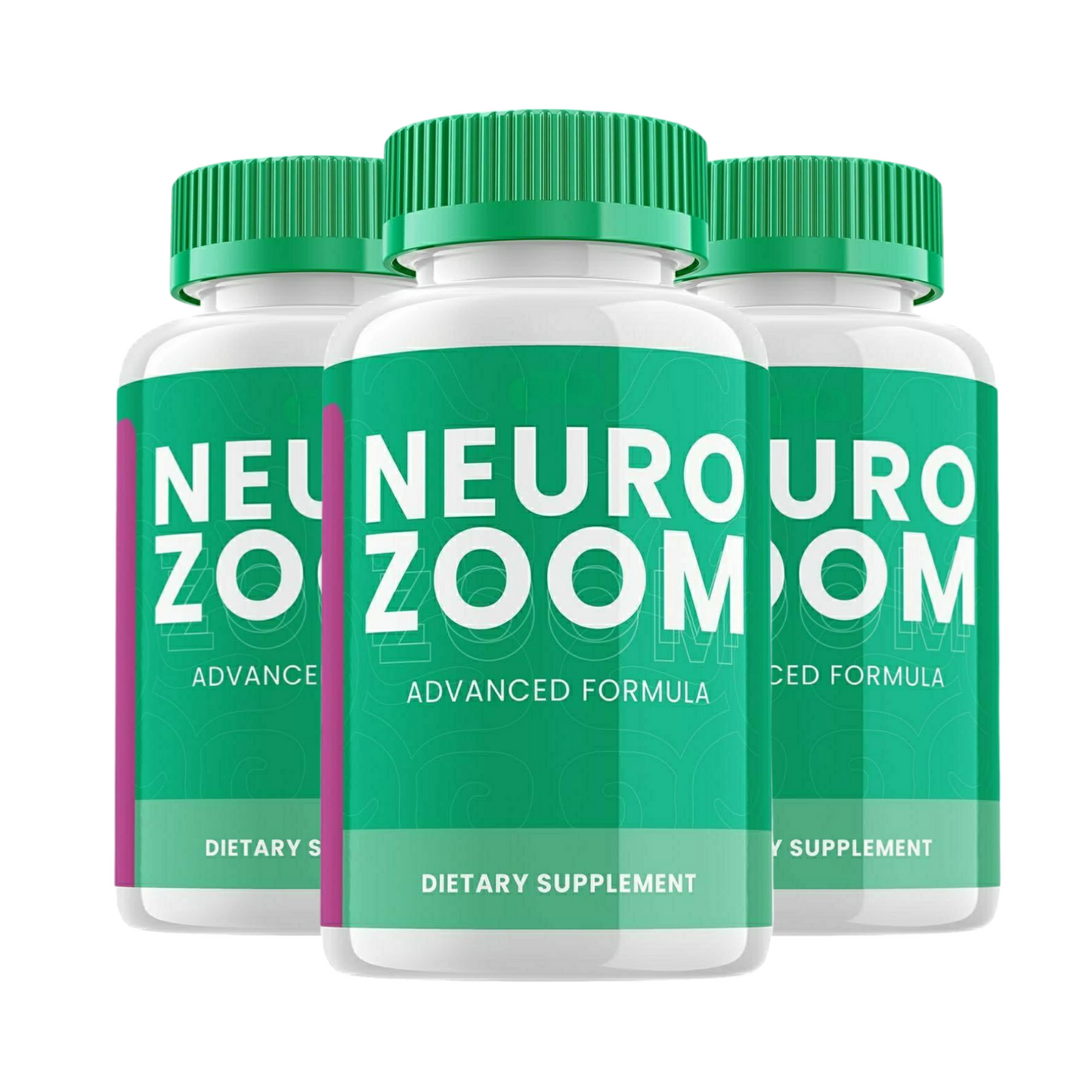 3-Pack Neuro Zoom Pills - Neuro Zoom Advanced Formula For Brain Health -180 Caps