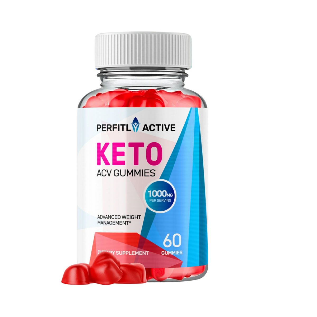 Perfitly Active Keto ACV Gummies - Perfitly Keto Gummies - 60 Gummies