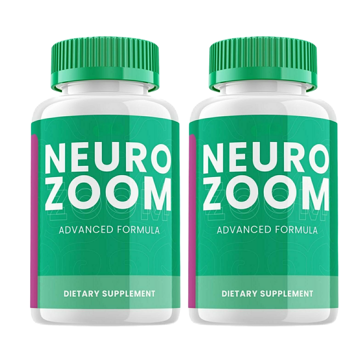 2-Pack Neuro Zoom Pills - Neuro Zoom Advanced Formula For Brain Health -120 Caps
