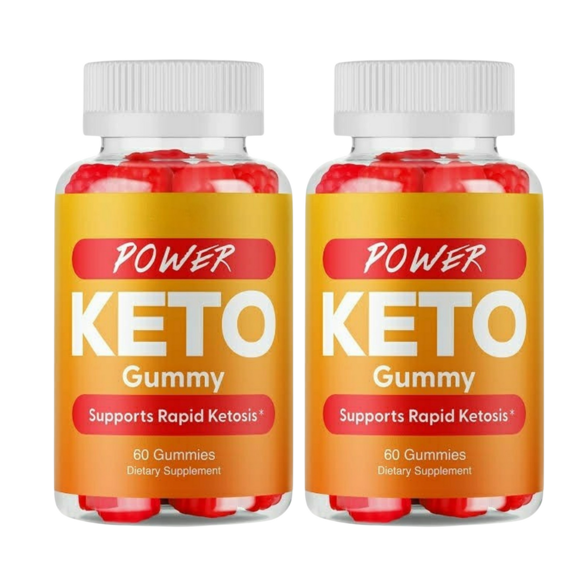 2-Pack Power Keto Gummies - Power Keto ACV Gummies - 120 Gummies