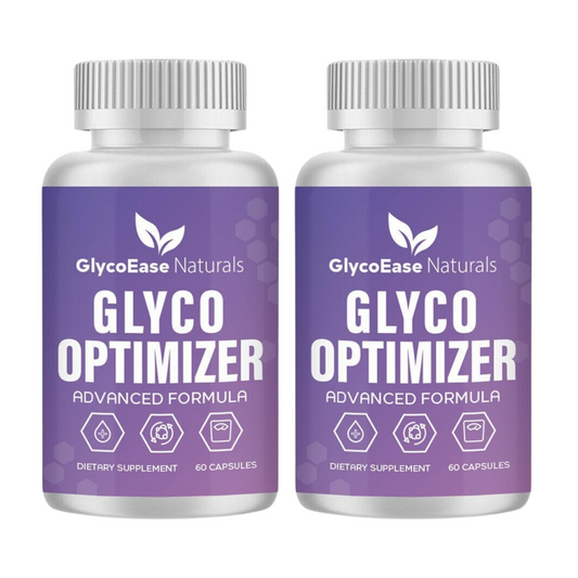 2-Pack GlycoEase Naturals Glyco Optimizer Pills Advanced Formula - 120 Capsules