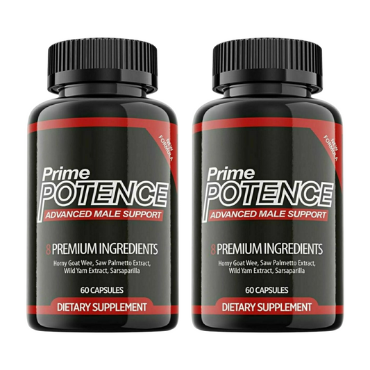 2-Pack Prime Potence Capsules, Prime Potence Advanced Male Support -120 Capsules