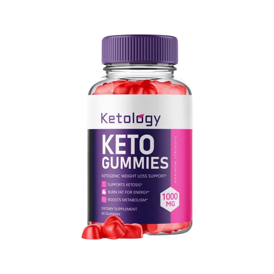 Ketology Keto Gummies - Advanced Weight Loss, Vegan, Non GMO (60 Gummies)