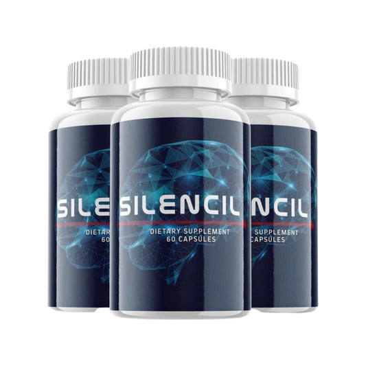 3-Pack Silencil Advanced Supplement Tinnitus, Support Ear Health- 180 Capsules