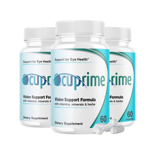 3-Pack Ocuprime for Eyes Supplement Advanced Vision Support (180 Capsules)