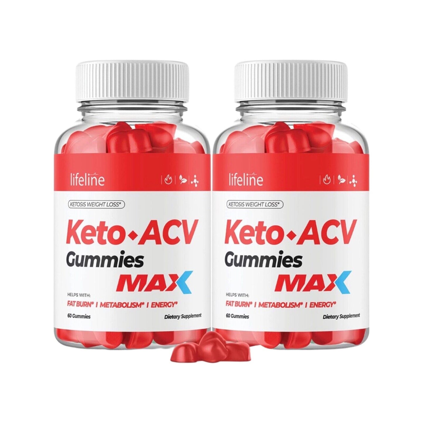 Lifeline Keto Max Gummies Nutrients Collagen Bamboo 120 Gummys