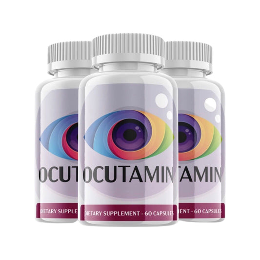 3-Pack Ocutamin Vision Supplement, Supports Healthy Vision and Eyes- 180 Caps