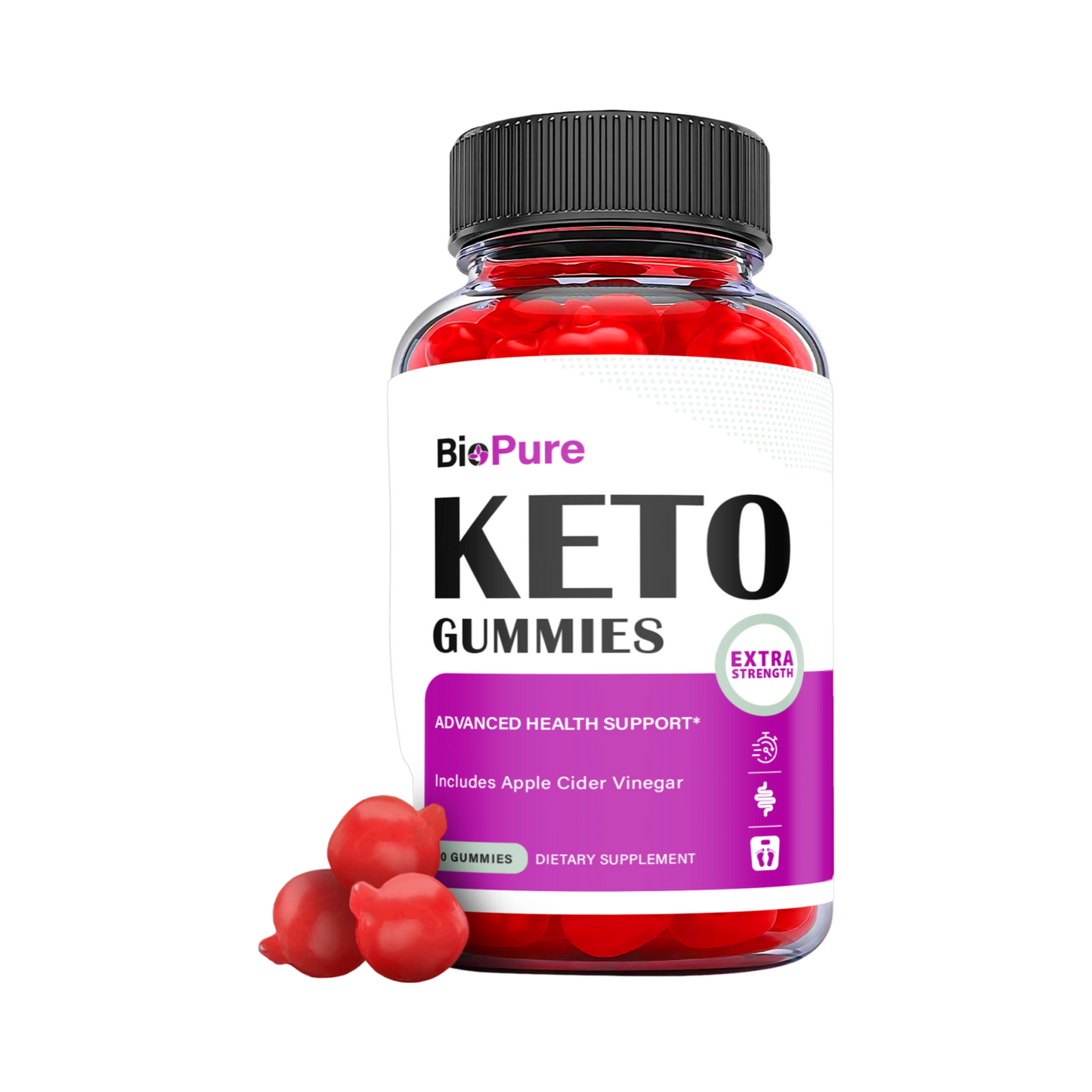 BioPure Keto Gummies - Bio Pure Keto ACV Gummies Weight Loss-60 Gummies