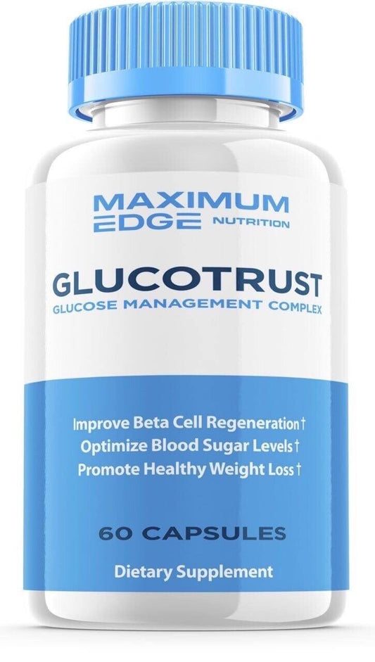 Glucotrust Capsules Blood Sugar Support Supplement Glucotrust 60 Capsule