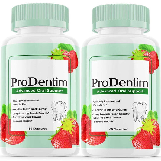 2-Pack Prodentim for Gums and Teeth Health Prodentim Dental Formula 120 Capsules