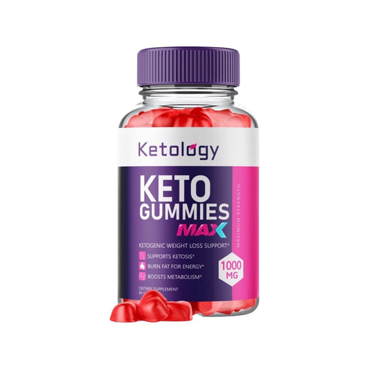 Ketology Keto Gummies Max - Advanced Weight Loss, Vegan(60 Gummies)