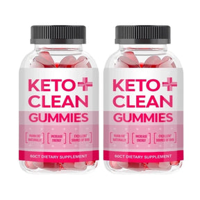 (2 Pack) Keto Clean ACV Gummies 1000MG Apple Cider Vinegar (120 Gummies)
