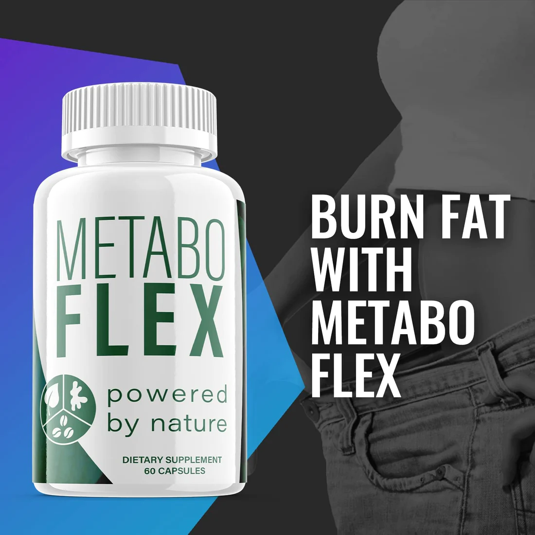 Metaboflex Keto Pills, Fat Burner, Weight Loss Supplement (60 Capsules)