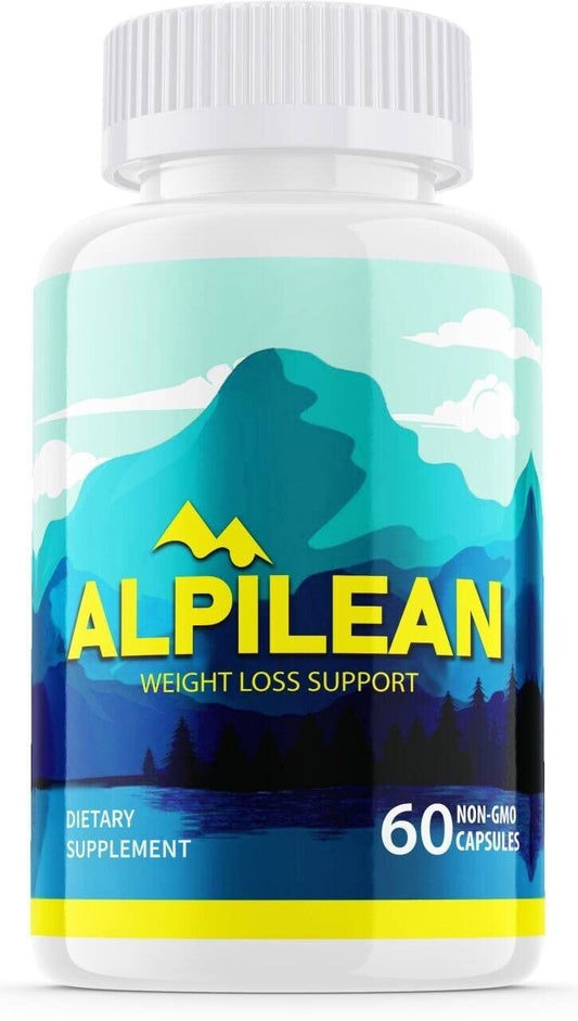 Alpilean Pills, Weight Loss, Fat Burner, Appetite Suppressant (60 Capsules)
