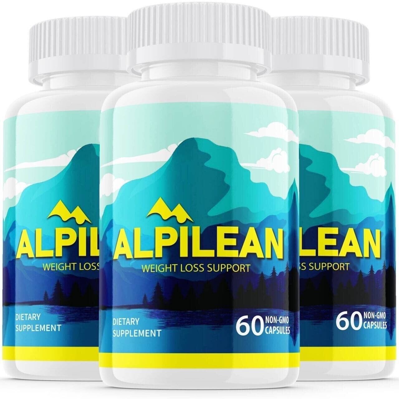 3-Pack Alpilean, Keto and Weight Loss Support, Fat burner (180 Capsules)