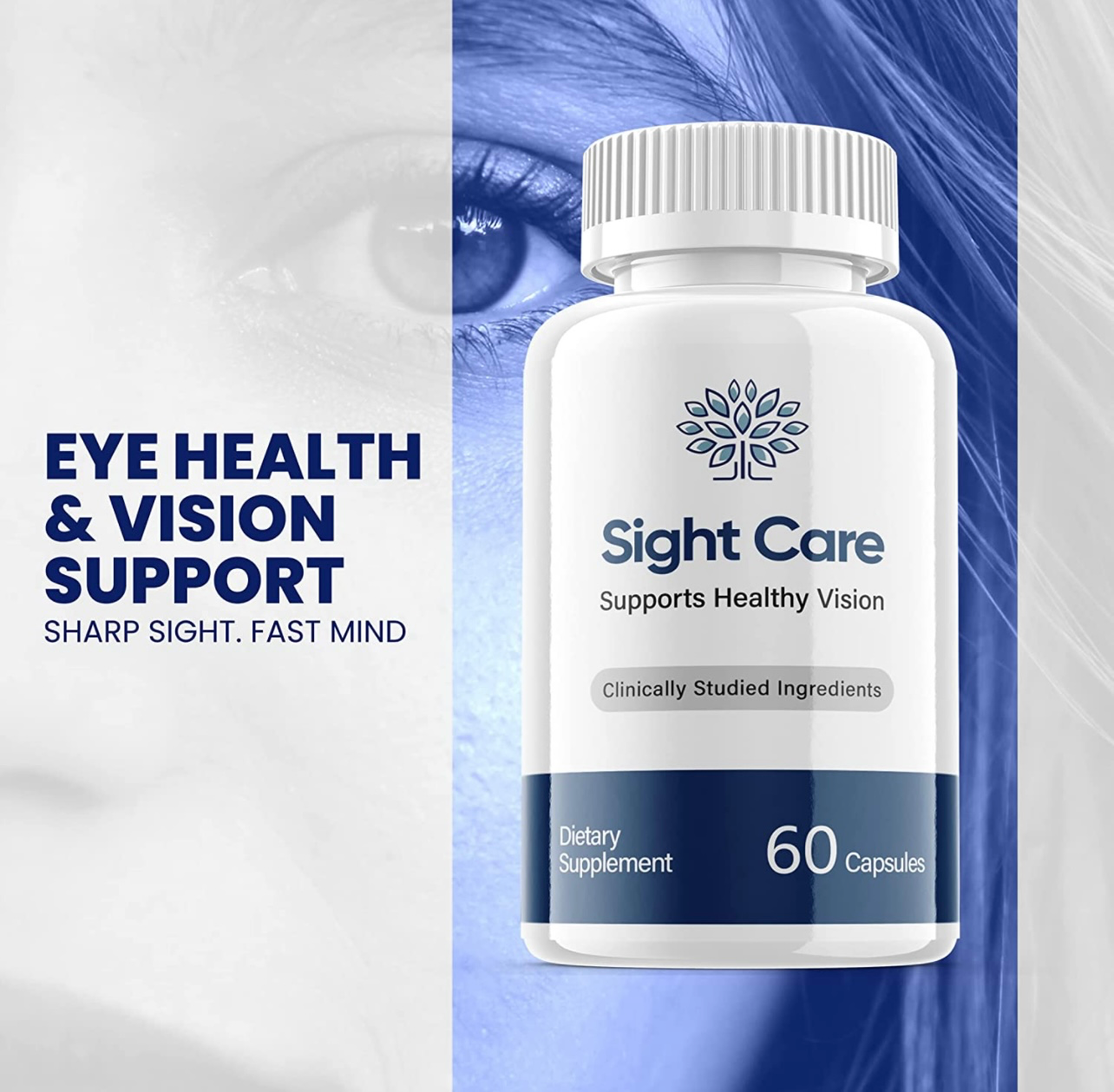 2-Pack Sight Care Vision Supplement Pills,Supports Healthy Vision & Eyes-120 Cap
