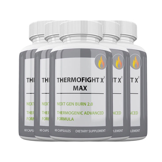 5-Pack Thermofight X Keto Supplement Fat Burner New Improved Formula-300 Capsule