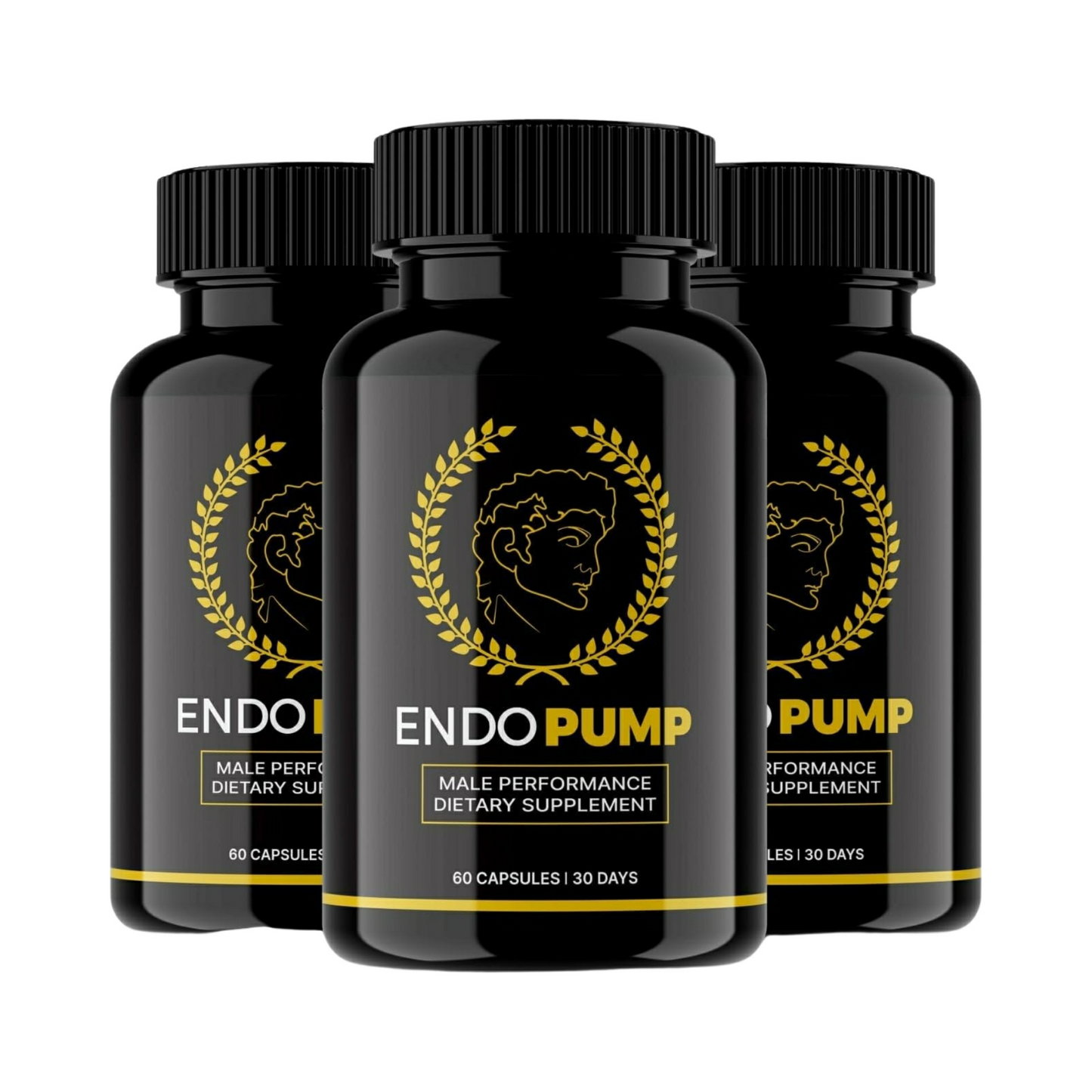 3-Pack Endopump Capsules, Endo Pump Male All Natural Dietary Supplement 180 Caps