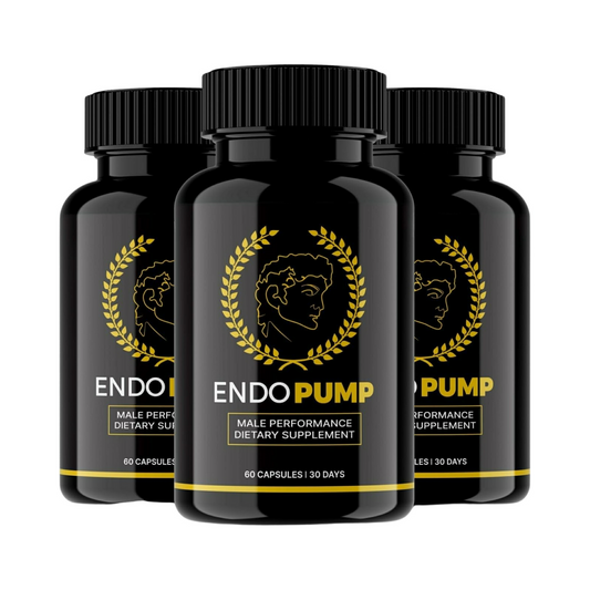 3-Pack Endopump Capsules, Endo Pump Male All Natural Dietary Supplement 180 Caps
