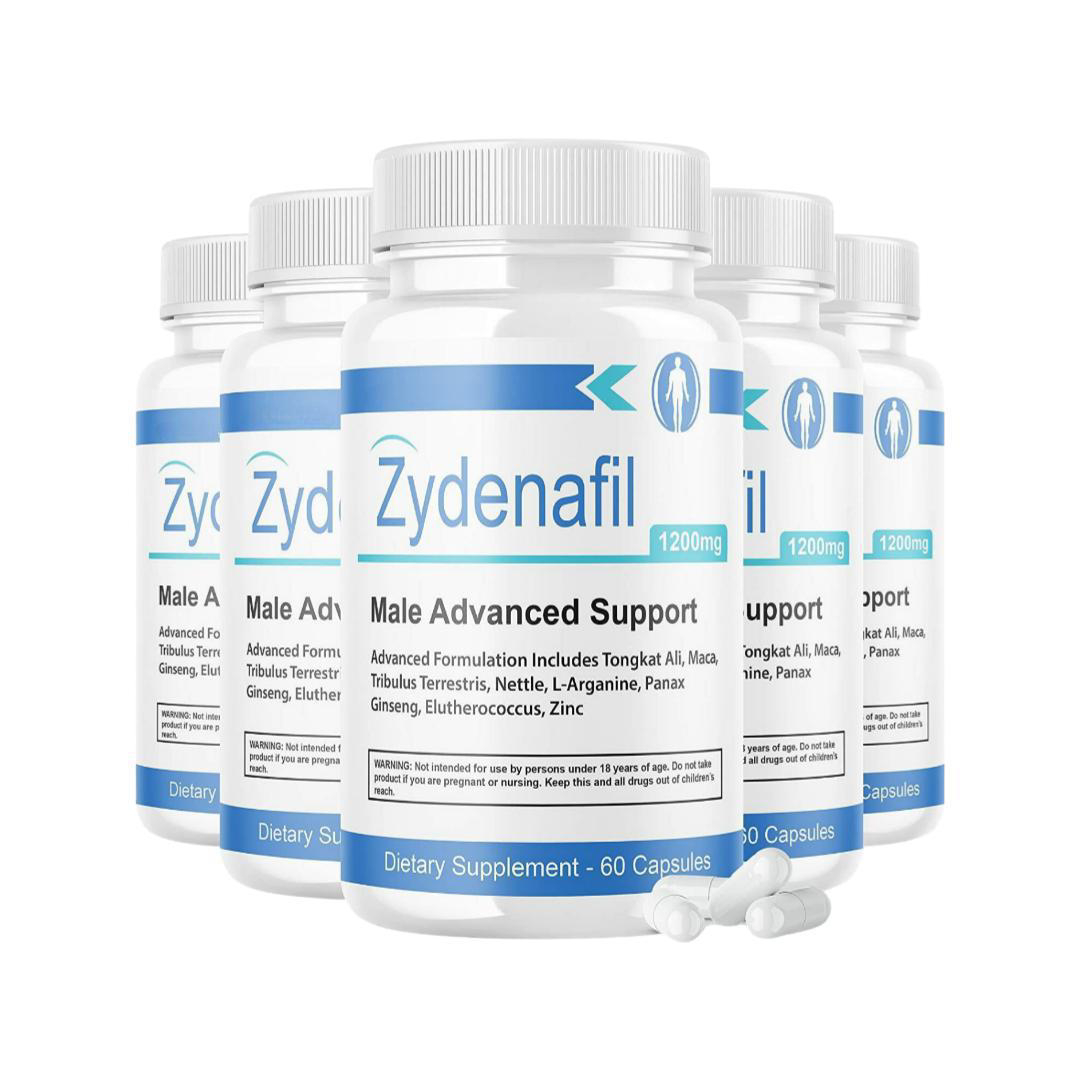 5-Pack Zydenafil Pills Supplement Advanced Formula Zydenafil- 300 Capsules