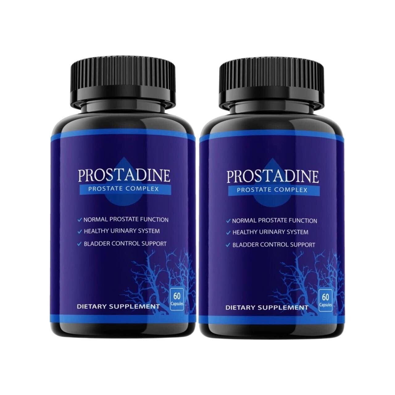 2-Pack Prostadine Capsules Natural Prostadyne Supplement (120 Capsules)