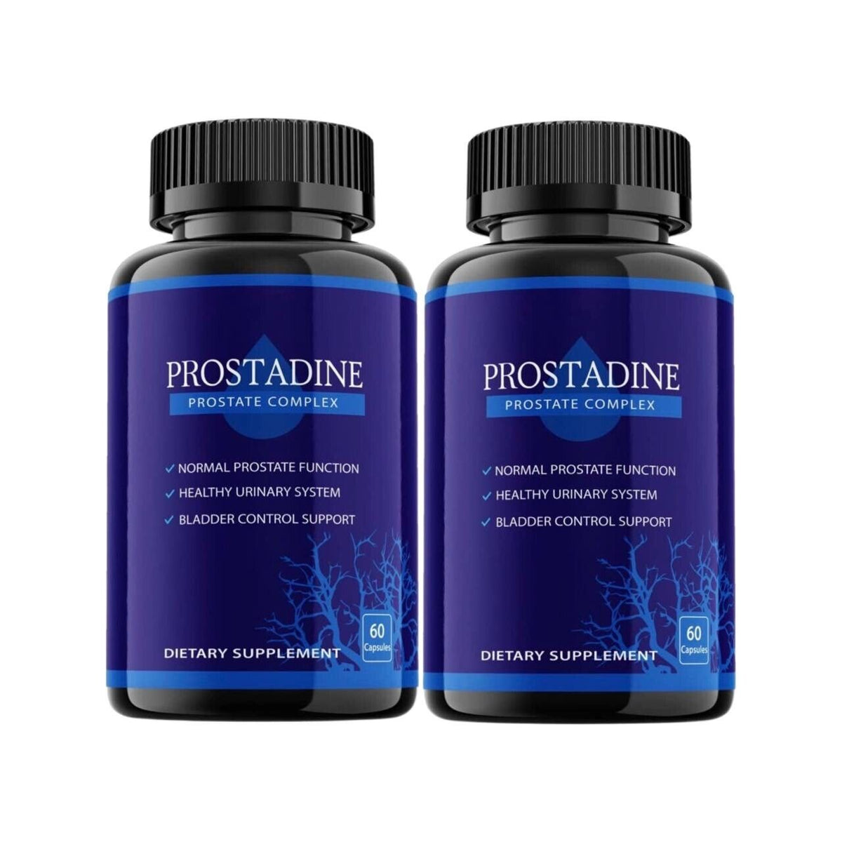 2-Pack Prostadine Capsules Natural Prostadyne Supplement (120 Capsules)