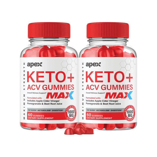 Apex Max Keto Gummies Official Formula, Apple Cider Vinegar Gummies, 120 Gummys