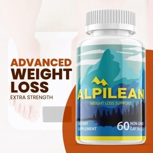 Alpilean, Keto and Weight Loss Support, Fat burner (60 Capsules)