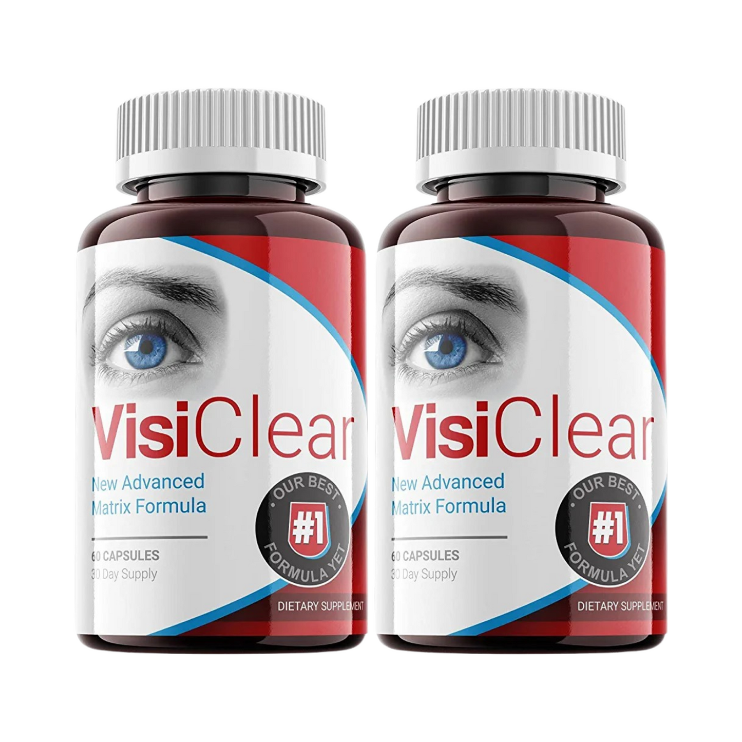 2-Pack VisiClear Advanced Eye Formula for Eyes Supplement Formula- 120 Capsules