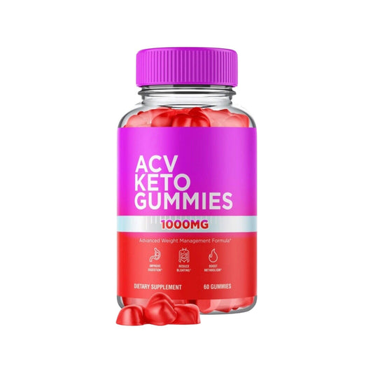 ACV Keto Gummies,ACV+Keto, Apple Cider Vinegar Gummies (60 Gummies)