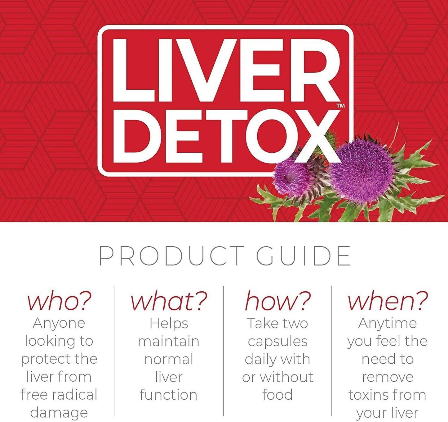 Health Plus Liver Detox Cleanse Supports Antioxidant Support-60 Capsules