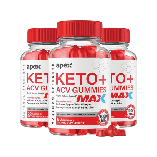 Apex Max Keto Gummies Official Formula, Apple Cider Vinegar Gummies, 180 Gummys