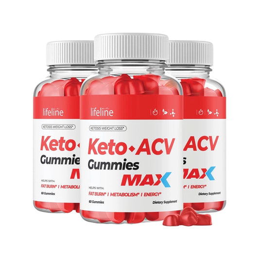 Lifeline Keto Max Gummies Nutrients Collagen Bamboo 180 Gummys
