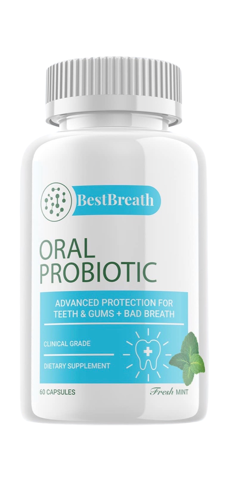Best Breath Oral Dietary Supplement, Bad Breath & Gum Repair-60 Capsules