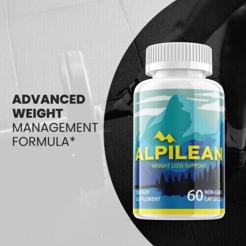 2-Pack Alpilean, Keto and Weight Loss Support, Fat burner (120 Capsules)