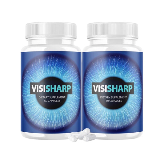 2-Pack Visisharp Advanced Eye Health Formula for Eye Health Supplement- 120 Caps