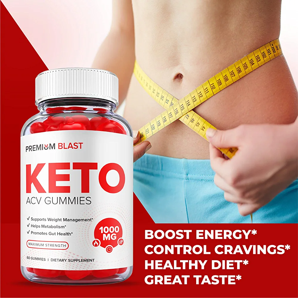 3-Pack Premium Blast Keto ACV Gummies -Vegan, Weight Loss Supplement-180 Gummies